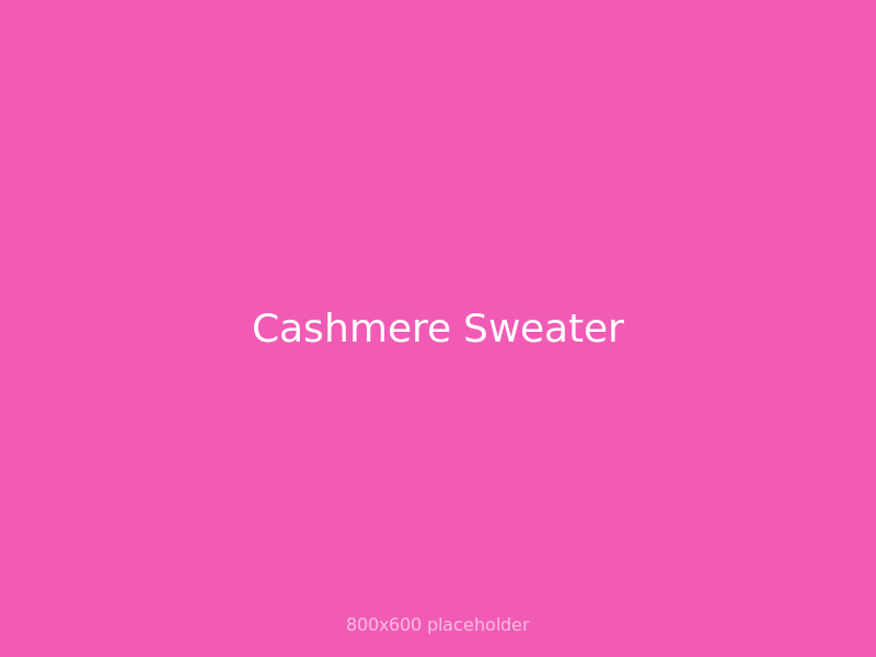 Cashmere Sweater