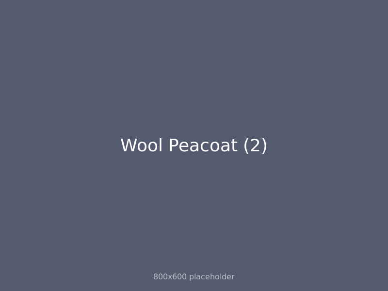 Wool Peacoat thumbnail 2