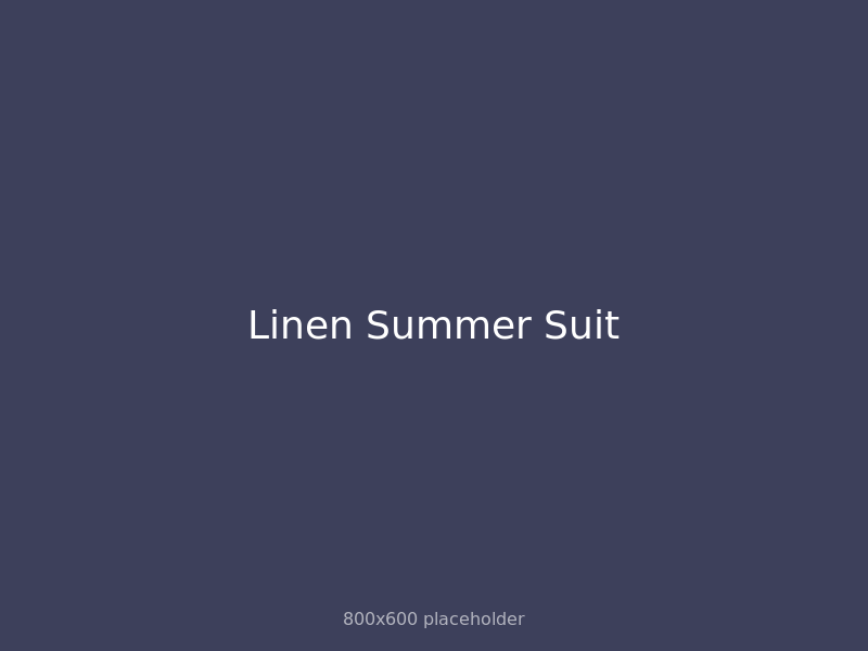 Linen Summer Suit