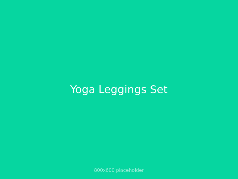 Yoga Leggings Set