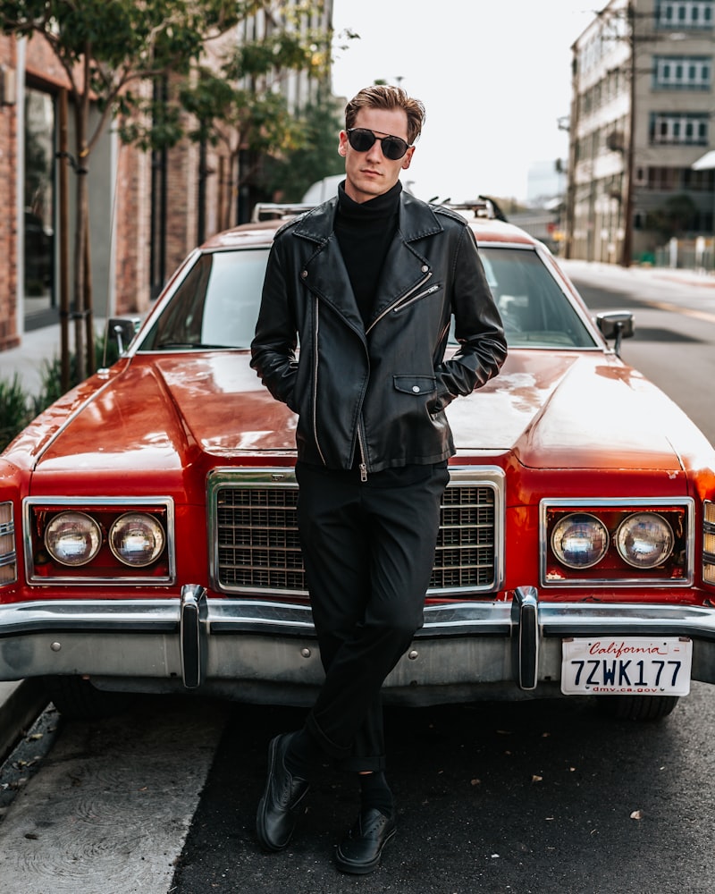 Leather Biker Jacket thumbnail 2